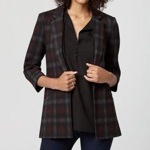 Le Chateau Women's Plaid Blazer Size Xsmall